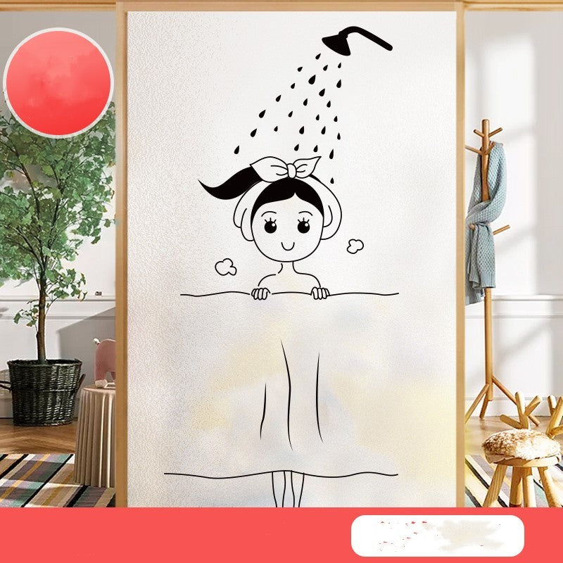 Trending Cartoon Cat Glass Stickers